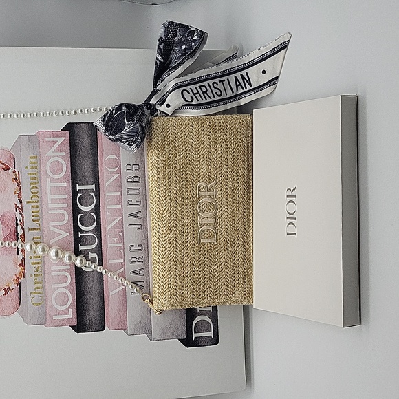 New in Box, Dior Beauty Raffia Bag - Picture 8 of 10